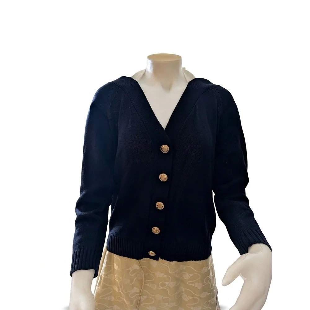 Boston Proper Double Bow Open Back Cardigan